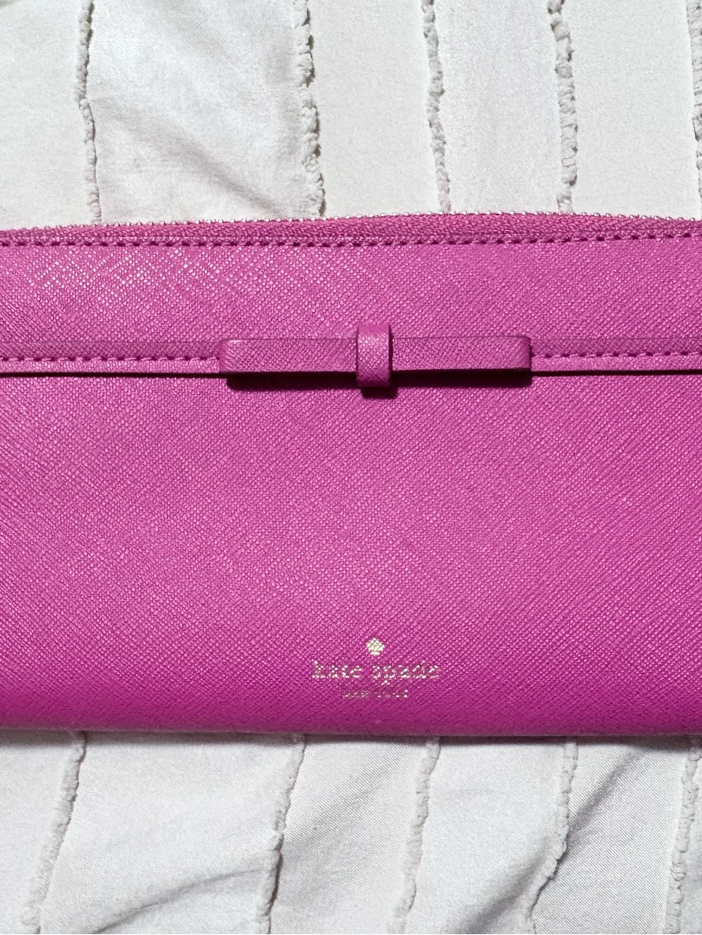 kate spade Saffiano Bow Wallet